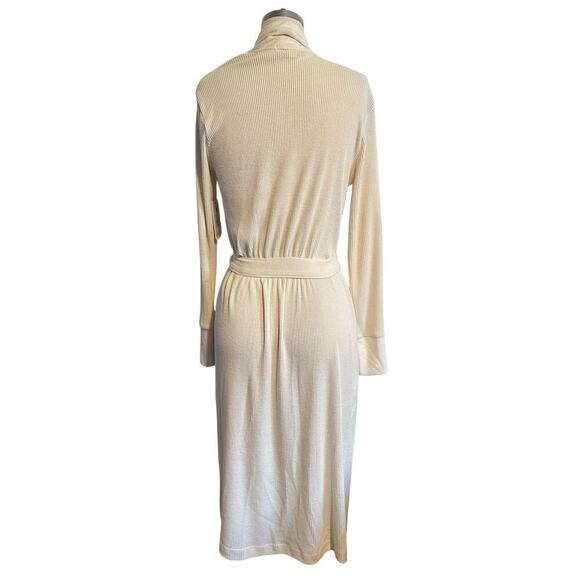 NWT P.J. Salvage Peachy Rib Knit Robe Stone XS - Picture 3 of 11